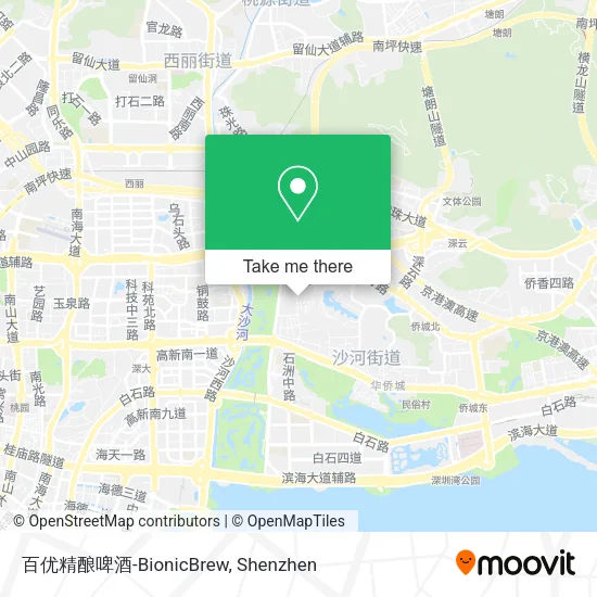 百优精酿啤酒-BionicBrew map
