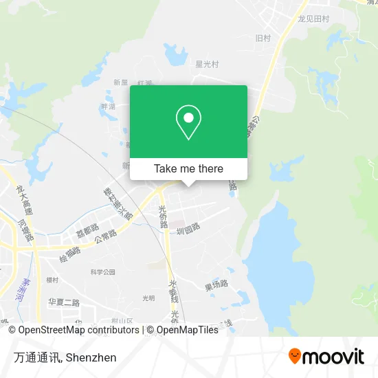 万通通讯 map