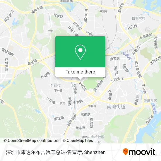 深圳市康达尔布吉汽车总站-售票厅 map