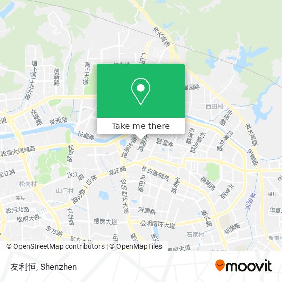 友利恒 map