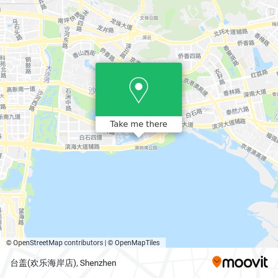 台盖(欢乐海岸店) map