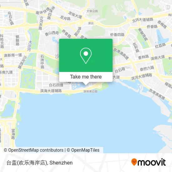 台盖(欢乐海岸店) map