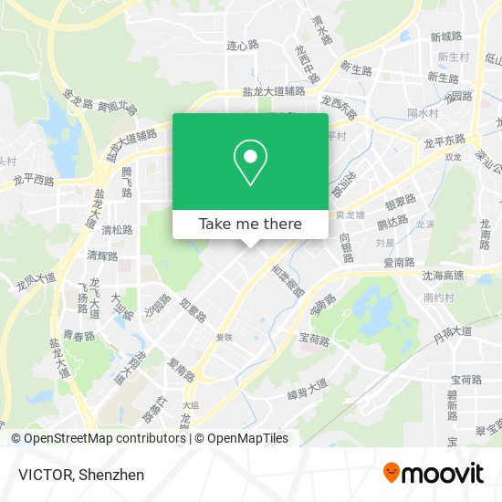 VICTOR map