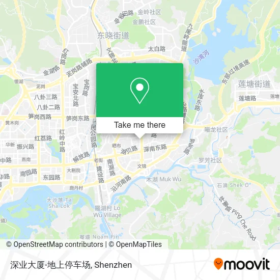 深业大厦-地上停车场 map