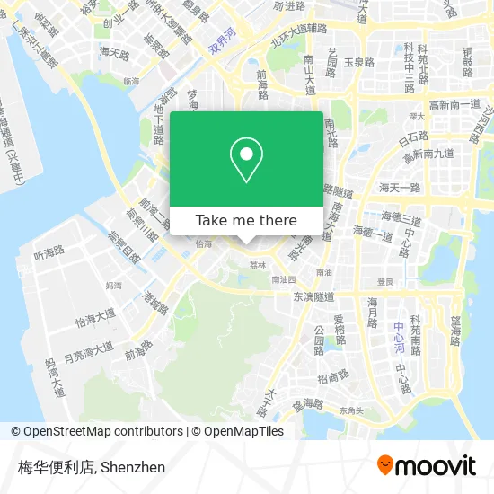 梅华便利店 map