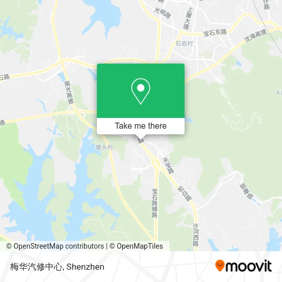 梅华汽修中心 map