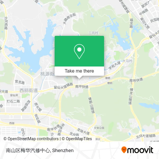 南山区梅华汽修中心 map