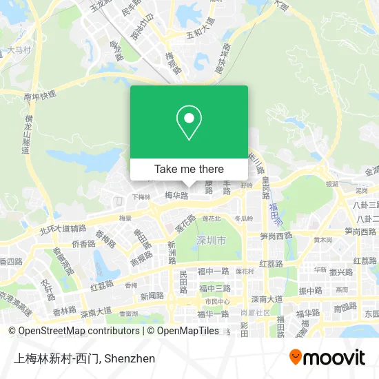 上梅林新村-西门 map