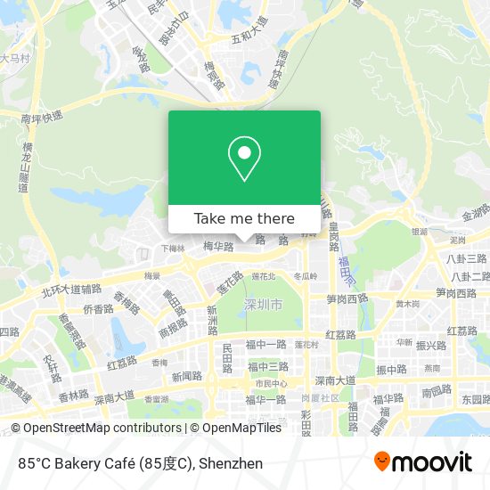 85°C Bakery Café (85度C) map