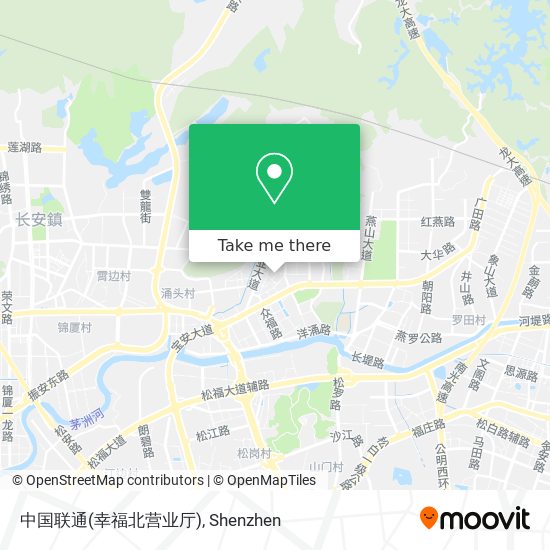 中国联通(幸福北营业厅) map