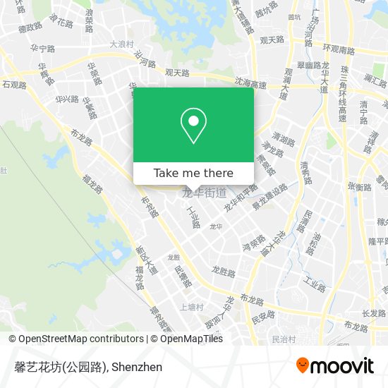 馨艺花坊(公园路) map
