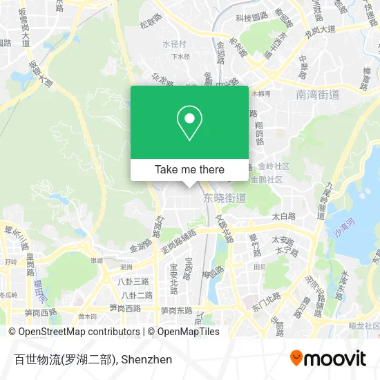 百世物流(罗湖二部) map