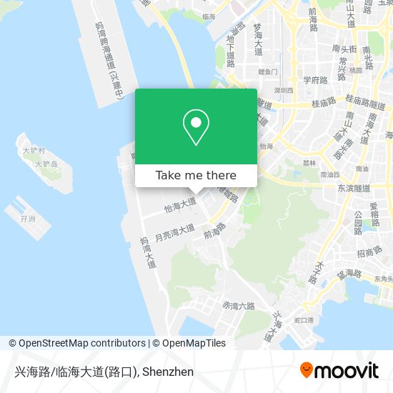 兴海路/临海大道(路口) map