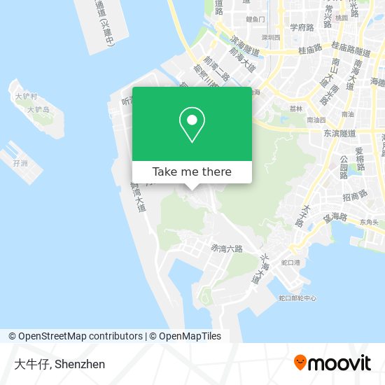 大牛仔 map