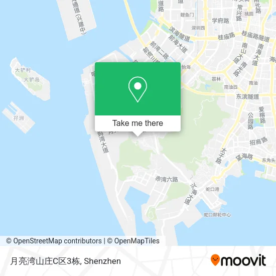 月亮湾山庄C区3栋 map