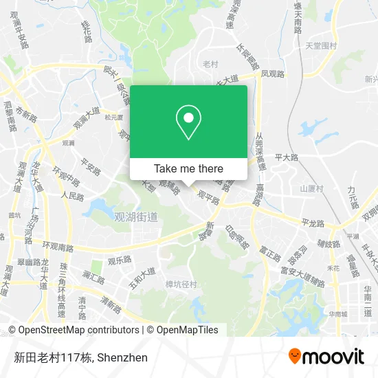 新田老村117栋 map