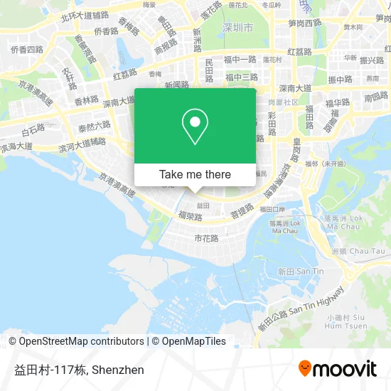 益田村-117栋 map