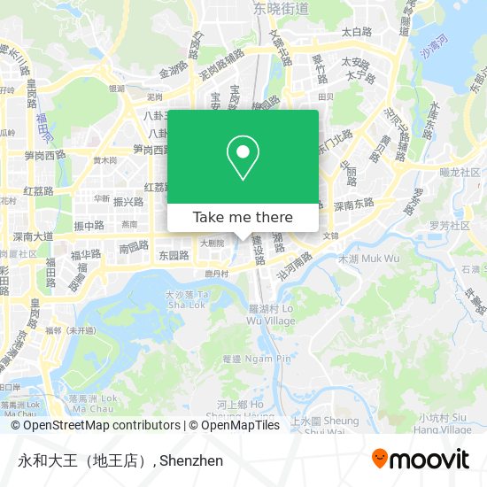 永和大王（地王店） map