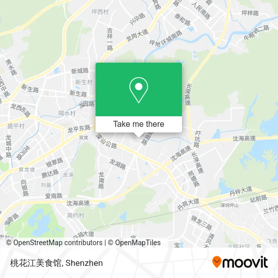 桃花江美食馆 map