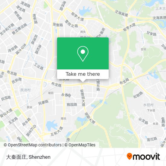 大秦面庄 map