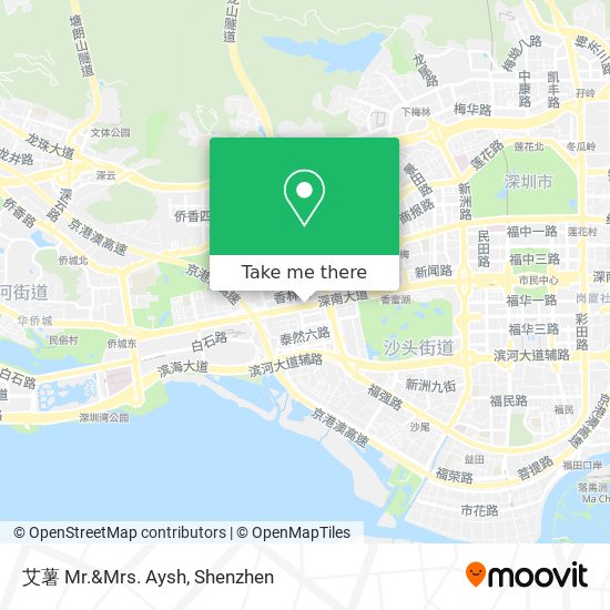 艾薯 Mr.&Mrs. Aysh map
