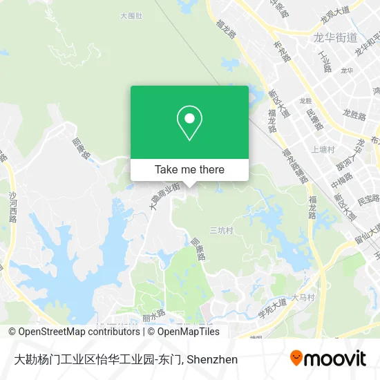 大勘杨门工业区怡华工业园-东门 map