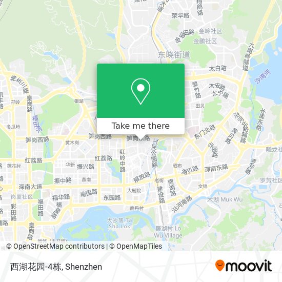 西湖花园-4栋 map