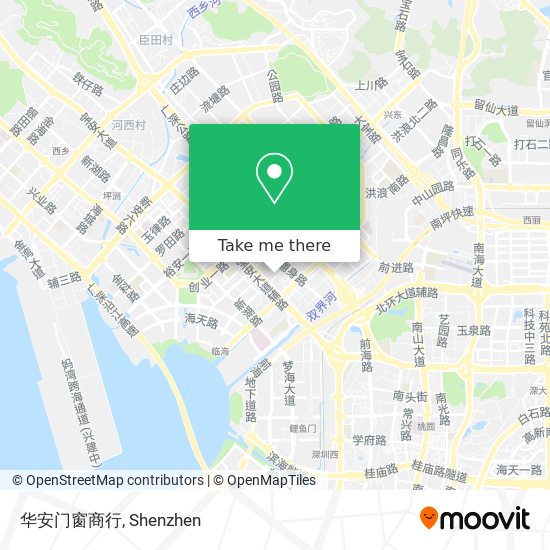 华安门窗商行 map
