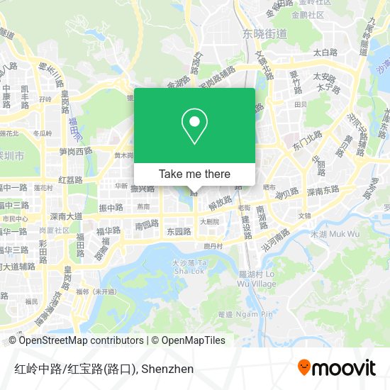 红岭中路/红宝路(路口) map