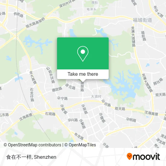 食在不一样 map