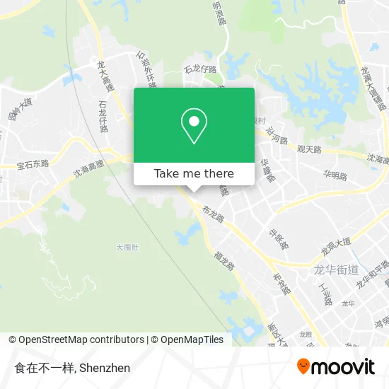 食在不一样 map
