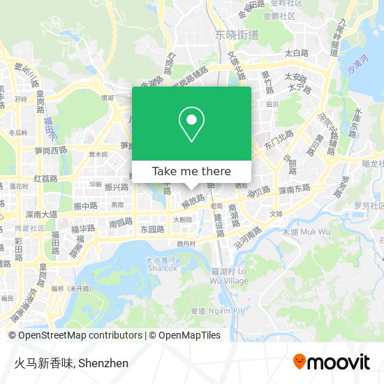 火马新香味 map