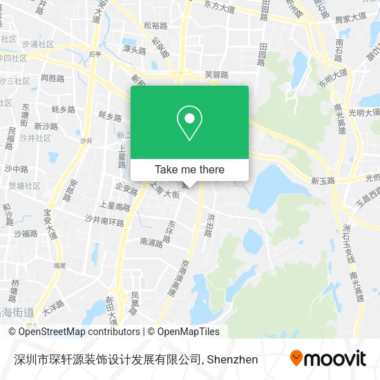 深圳市琛轩源装饰设计发展有限公司 map