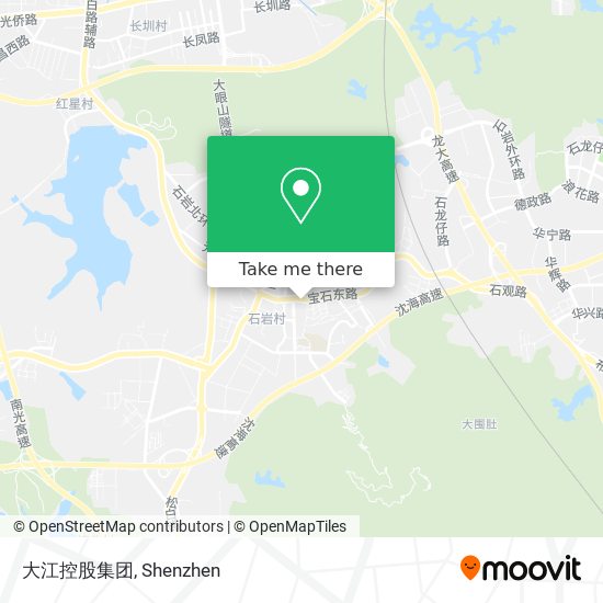 大江控股集团 map