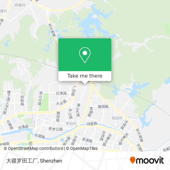 大疆罗田工厂 map