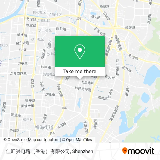 佳旺兴电路（香港）有限公司 map