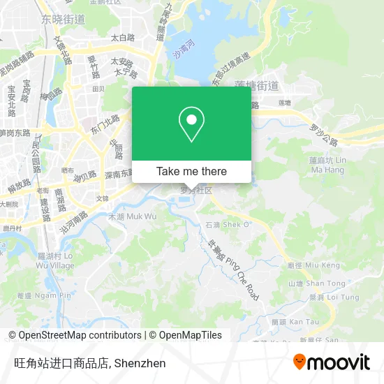 旺角站进口商品店 map