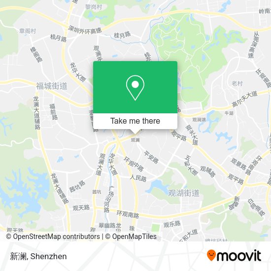 新澜 map