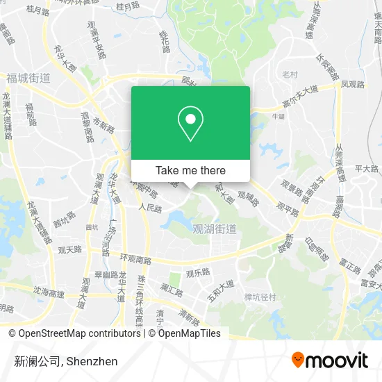 新澜公司 map