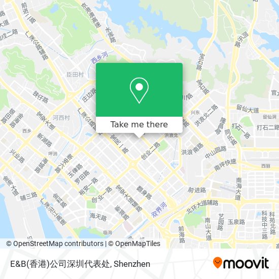 E&B(香港)公司深圳代表处 map