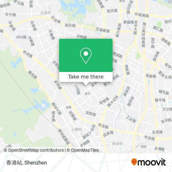 香港站 map