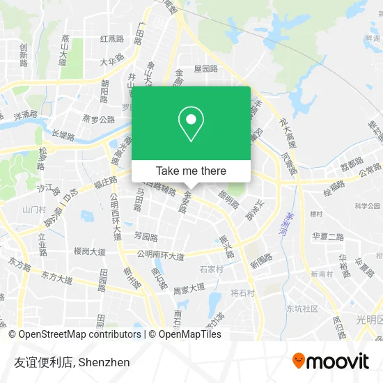 友谊便利店 map