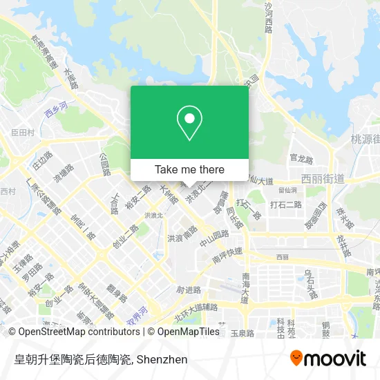 皇朝升堡陶瓷后德陶瓷 map