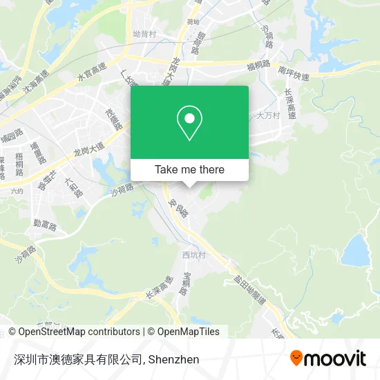 深圳市澳德家具有限公司 map