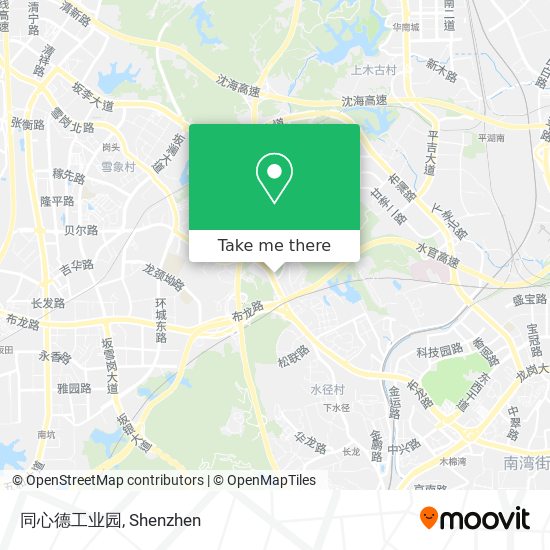 同心德工业园 map