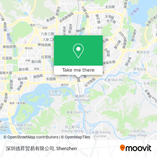深圳德昇贸易有限公司 map