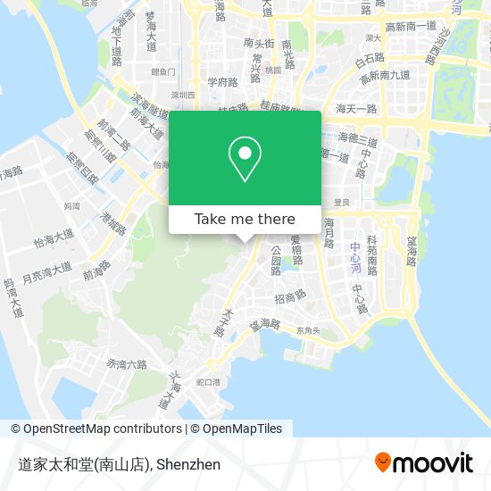 道家太和堂(南山店) map
