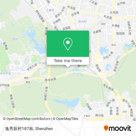 逸秀新村187栋 map
