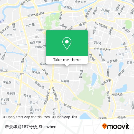 翠景华庭187号楼 map