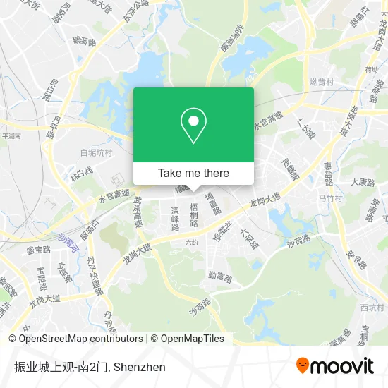 振业城上观-南2门 map